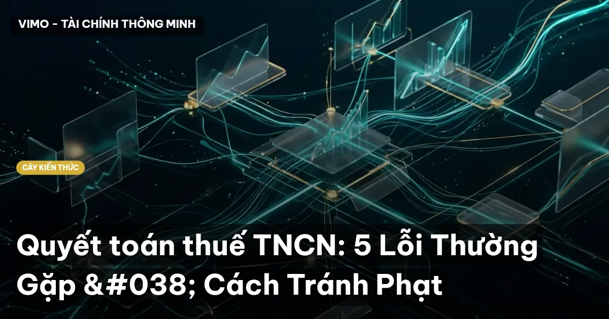 Quyết toán thuế TNCN: 5 Lỗi Thường Gặp & Cách Tránh Phạt