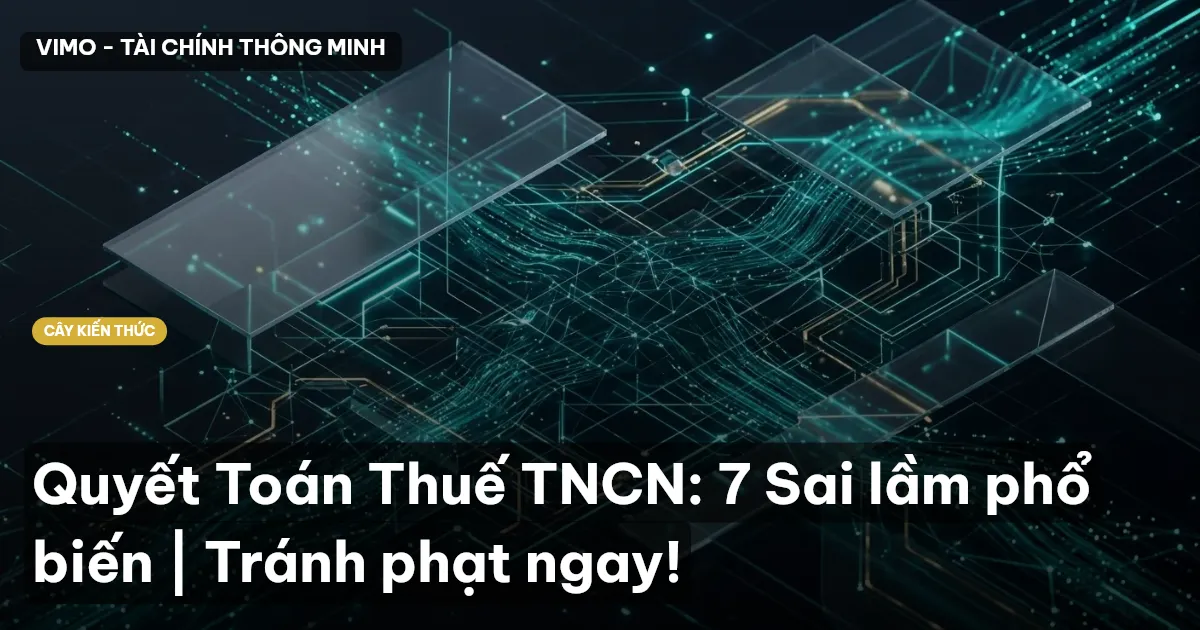 Quyết Toán Thuế TNCN: 7 Sai lầm phổ biến | Tránh phạt ngay!