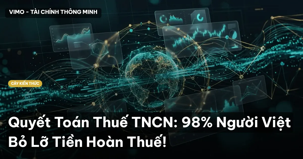 Quyết Toán Thuế TNCN: 98% Người Việt Bỏ Lỡ Tiền Hoàn Thuế!