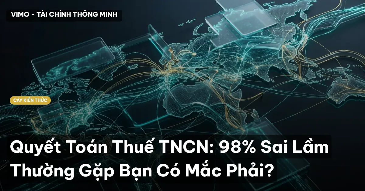 Quyết Toán Thuế TNCN: 98% Sai Lầm Thường Gặp Bạn Có Mắc Phải?