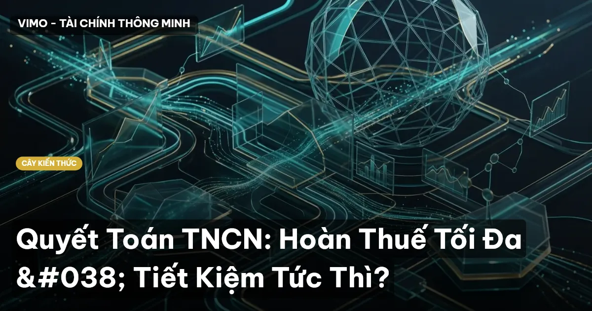 Quyết Toán TNCN: Hoàn Thuế Tối Đa & Tiết Kiệm Tức Thì?