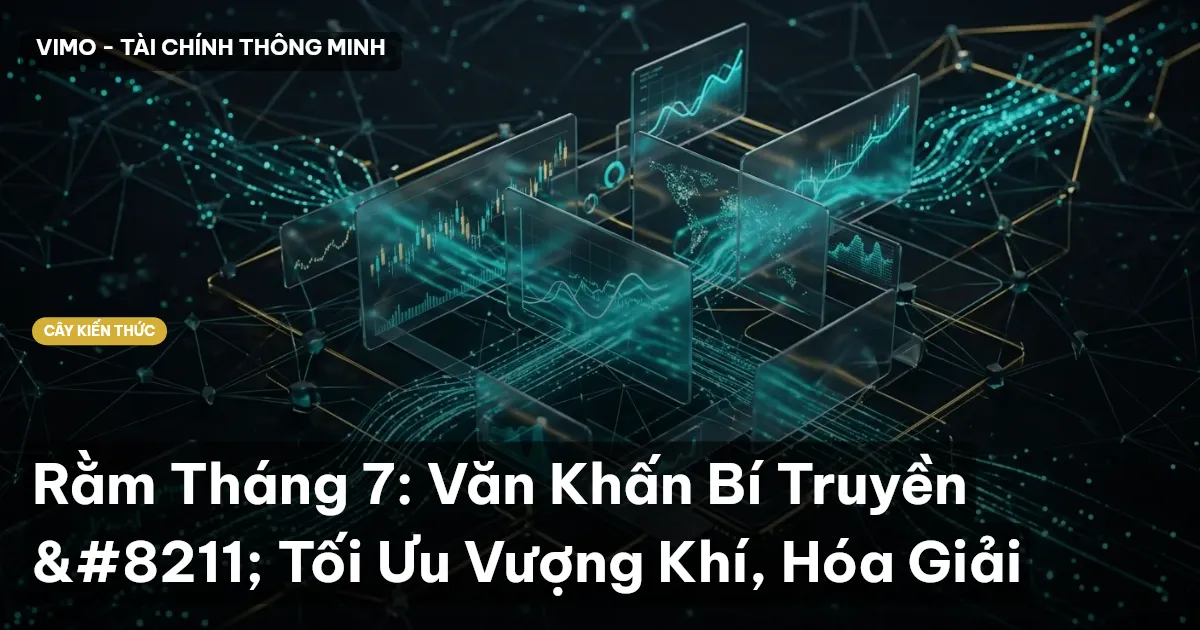 Rằm Tháng 7: Văn Khấn Bí Truyền – Tối Ưu Vượng Khí, Hóa Giải
