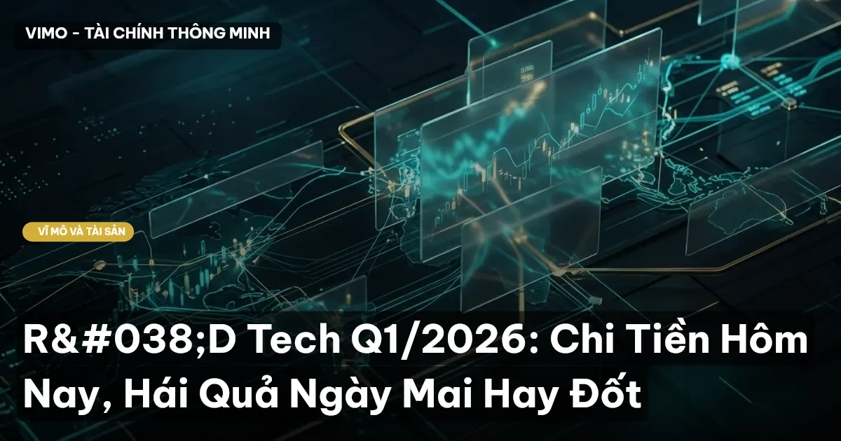 R&D Tech Q1/2026: Chi Tiền Hôm Nay, Hái Quả Ngày Mai Hay Đốt