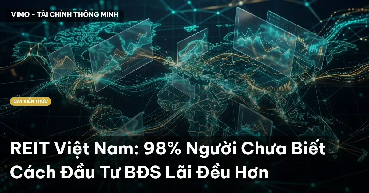 REIT Việt Nam: 98% Người Chưa Biết Cách Đầu Tư BĐS Lãi Đều Hơn