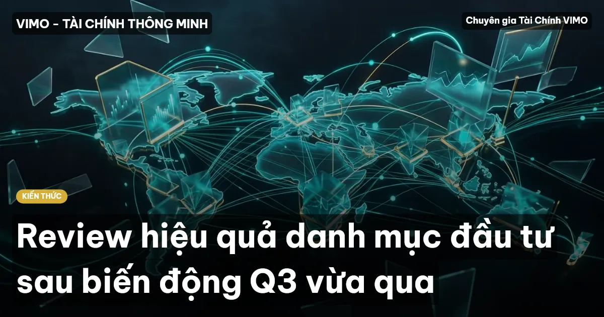 Review hiệu quả danh mục đầu tư sau biến động Q3 vừa qua
