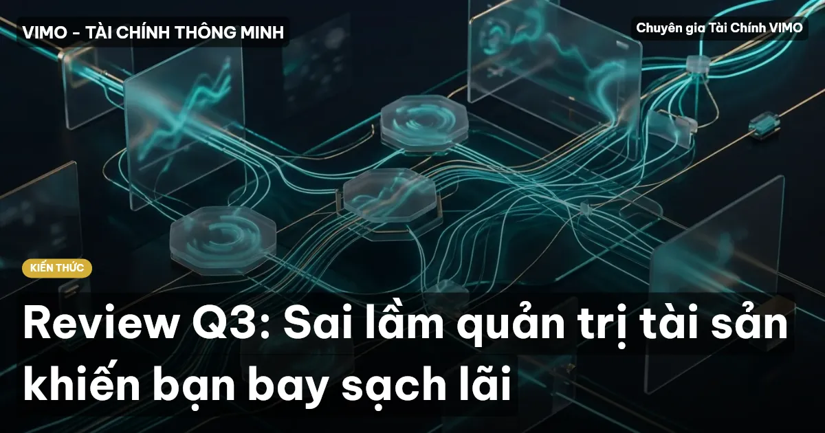 Review Q3: Sai lầm quản trị tài sản khiến bạn bay sạch lãi