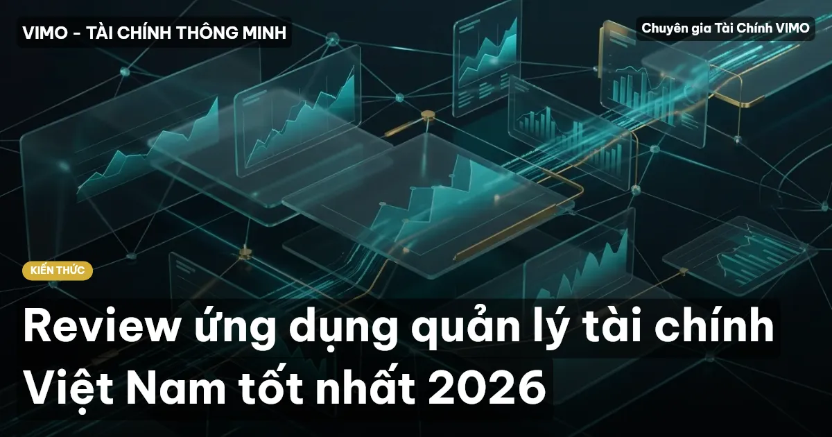 Review ứng dụng quản lý tài chính Việt Nam tốt nhất 2026