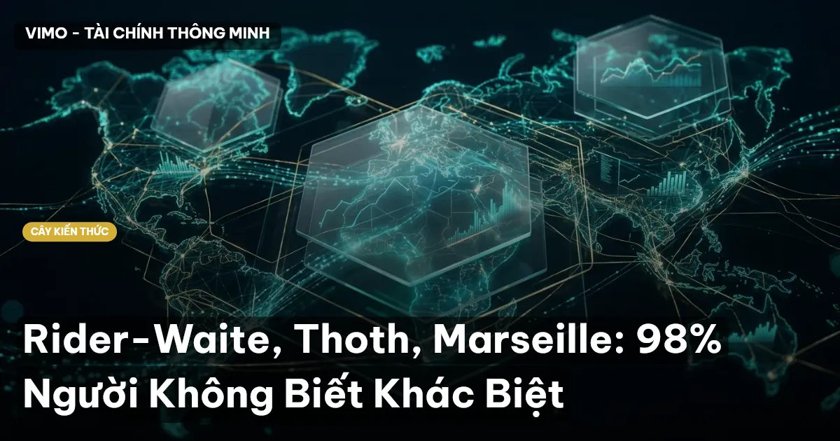 Rider-Waite, Thoth, Marseille: 98% Người Không Biết Khác Biệt