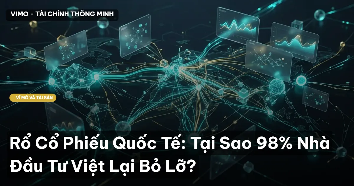 Rổ Cổ Phiếu Quốc Tế: Tại Sao 98% Nhà Đầu Tư Việt Lại Bỏ Lỡ?