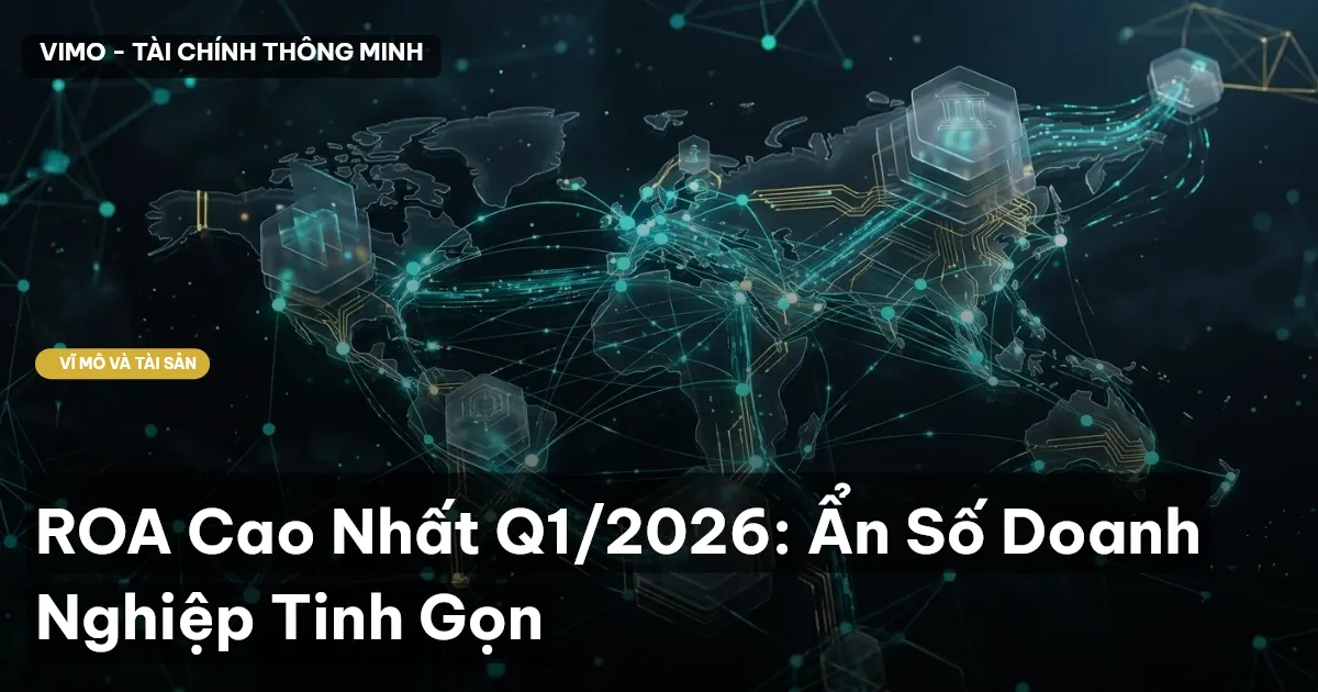 ROA Cao Nhất Q1/2026: Ẩn Số Doanh Nghiệp Tinh Gọn
