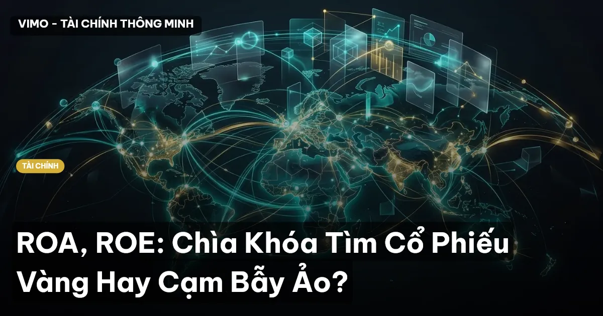 ROA, ROE: Chìa Khóa Tìm Cổ Phiếu Vàng Hay Cạm Bẫy Ảo?