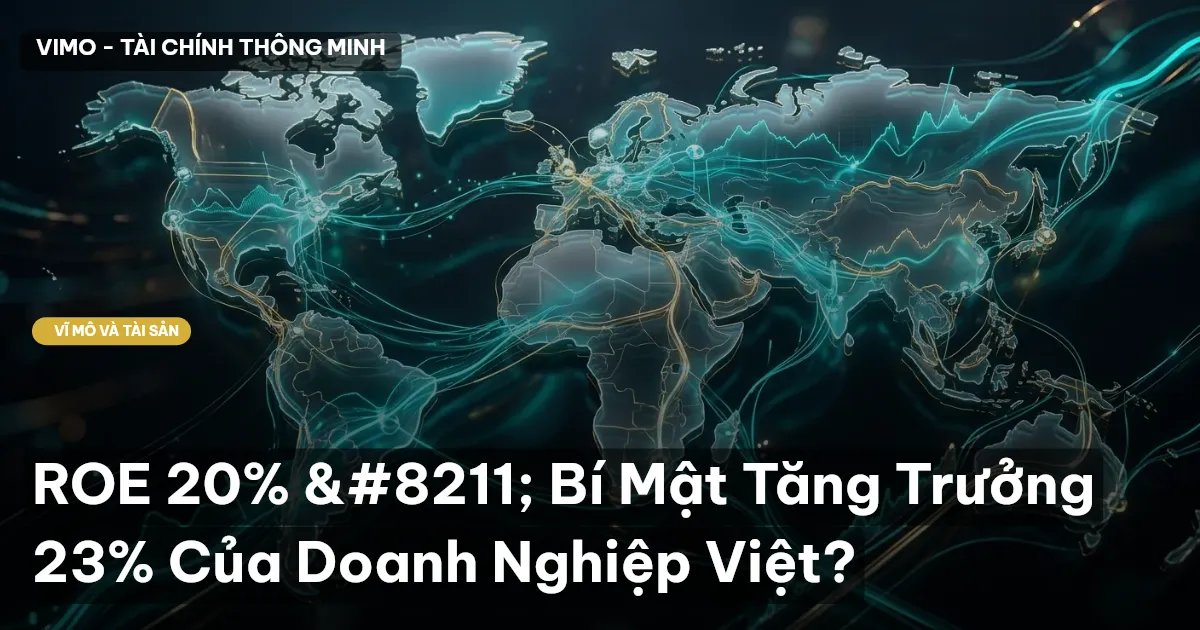ROE 20% – Bí Mật Tăng Trưởng 23% Của Doanh Nghiệp Việt?