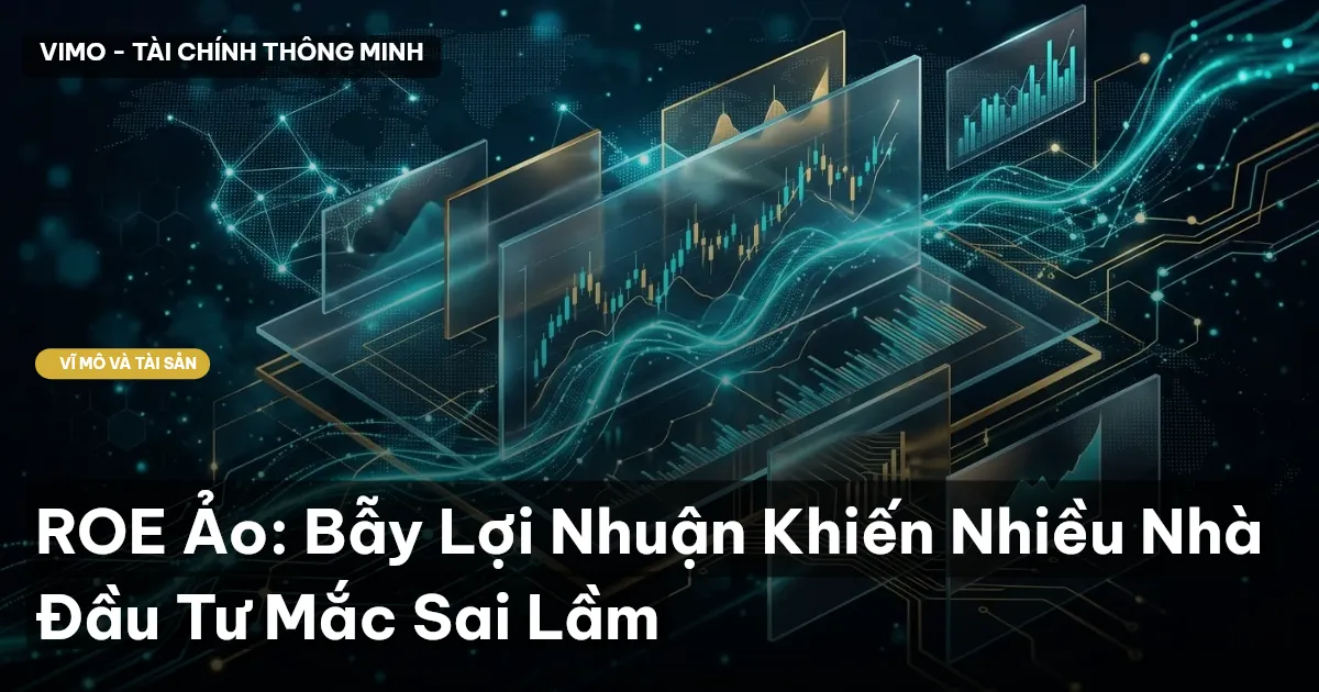 ROE Ảo: Bẫy Lợi Nhuận Khiến Nhiều Nhà Đầu Tư Mắc Sai Lầm