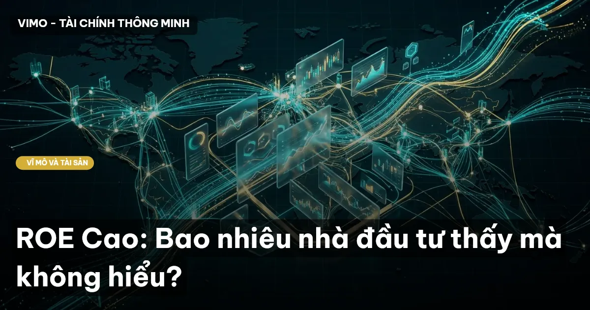 ROE Cao: Bao nhiêu nhà đầu tư thấy mà không hiểu?