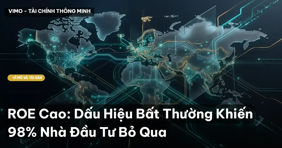 ROE Cao: Dấu Hiệu Bất Thường Khiến 98% Nhà Đầu Tư Bỏ Qua