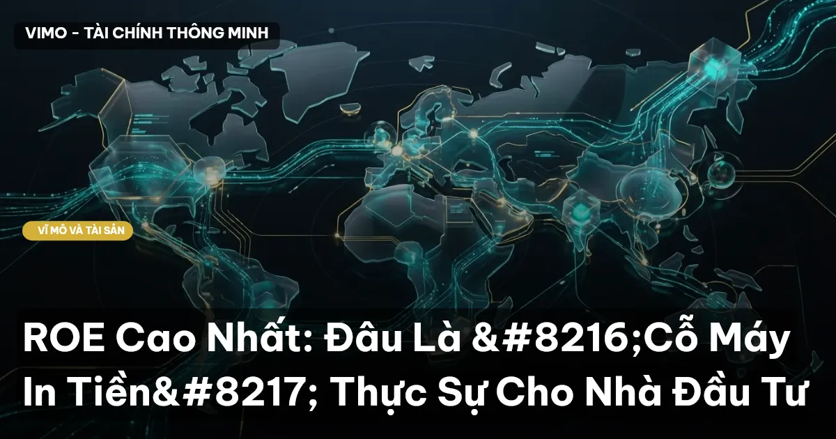 ROE Cao Nhất: Đâu Là ‘Cỗ Máy In Tiền’ Thực Sự Cho Nhà Đầu Tư