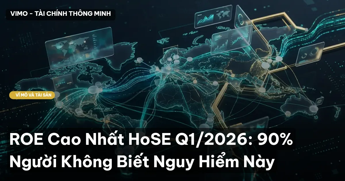ROE Cao Nhất HoSE Q1/2026: 90% Người Không Biết Nguy Hiểm Này