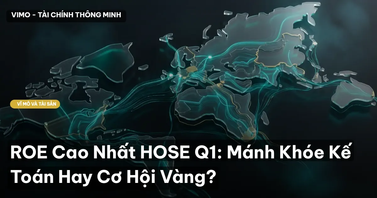 ROE Cao Nhất HOSE Q1: Mánh Khóe Kế Toán Hay Cơ Hội Vàng?