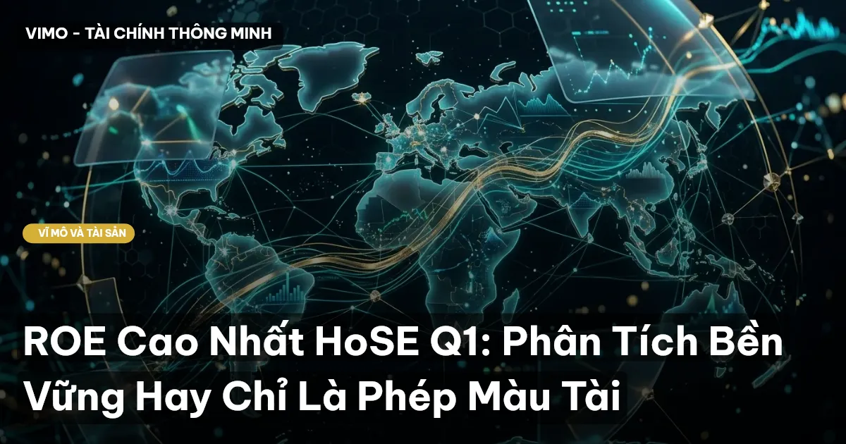 ROE Cao Nhất HoSE Q1: Phân Tích Bền Vững Hay Chỉ Là Phép Màu Tài