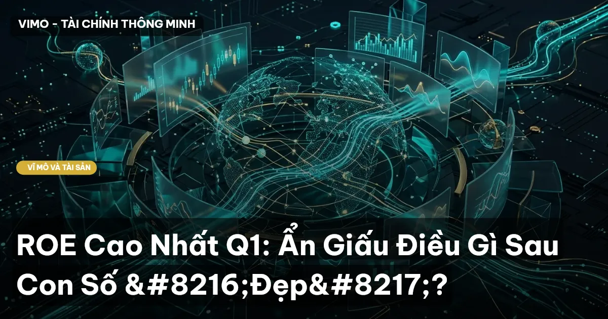 ROE Cao Nhất Q1: Ẩn Giấu Điều Gì Sau Con Số ‘Đẹp’?