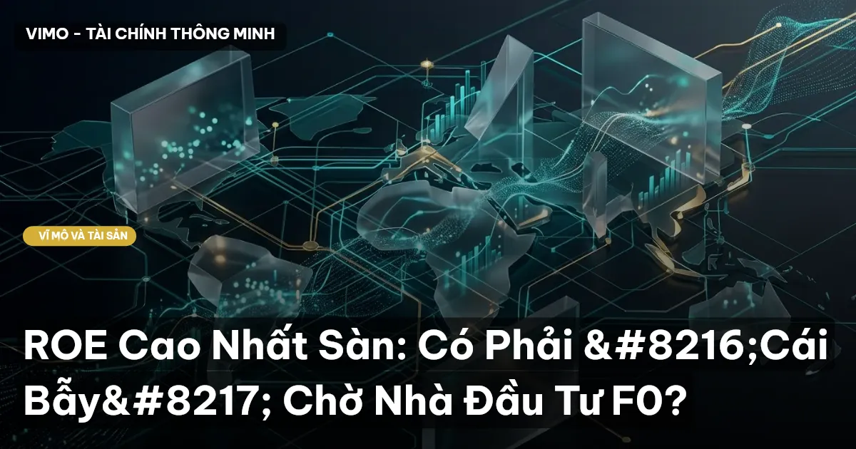 ROE Cao Nhất Sàn: Có Phải 'Cái Bẫy' Chờ Nhà Đầu Tư F0?
