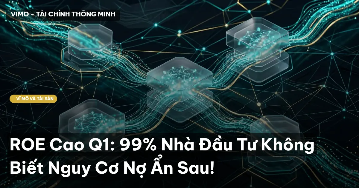 ROE Cao Q1: 99% Nhà Đầu Tư Không Biết Nguy Cơ Nợ Ẩn Sau!