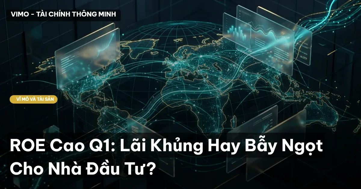 ROE Cao Q1: Lãi Khủng Hay Bẫy Ngọt Cho Nhà Đầu Tư?