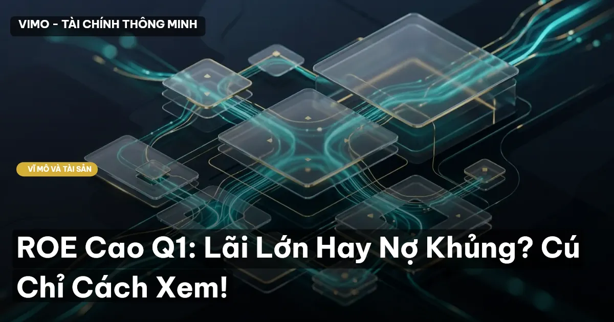 ROE Cao Q1: Lãi Lớn Hay Nợ Khủng? Cú Chỉ Cách Xem!