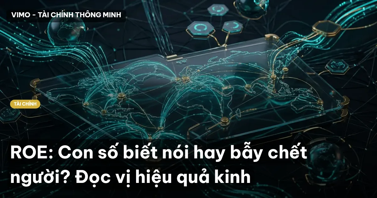 ROE: Con số biết nói hay bẫy chết người? Đọc vị hiệu quả kinh