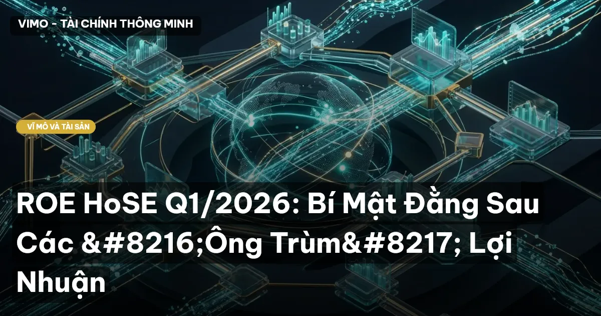 ROE HoSE Q1/2026: Bí Mật Đằng Sau Các ‘Ông Trùm’ Lợi Nhuận
