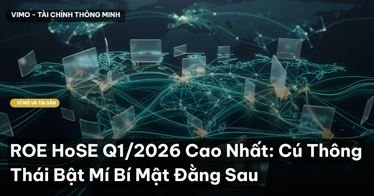 ROE HoSE Q1/2026 Cao Nhất: Cú Thông Thái Bật Mí Bí Mật Đằng Sau