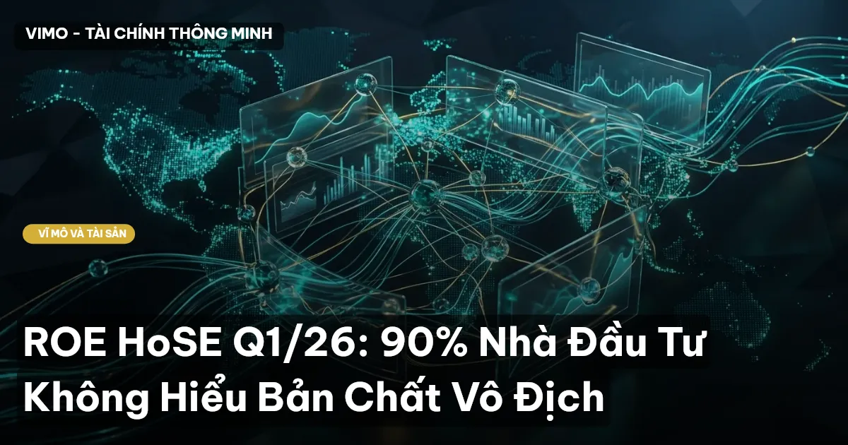 ROE HoSE Q1/26: 90% Nhà Đầu Tư Không Hiểu Bản Chất Vô Địch