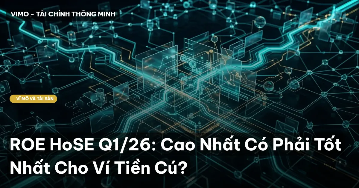 ROE HoSE Q1/26: Cao Nhất Có Phải Tốt Nhất Cho Ví Tiền Cú?