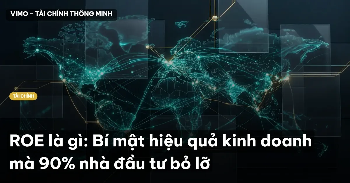 ROE là gì: Bí mật hiệu quả kinh doanh mà 90% nhà đầu tư bỏ lỡ
