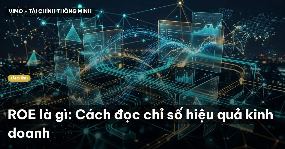 ROE là gì: Cách đọc chỉ số hiệu quả kinh doanh