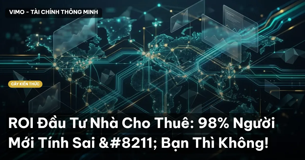 ROI Đầu Tư Nhà Cho Thuê: 98% Người Mới Tính Sai – Bạn Thì Không!