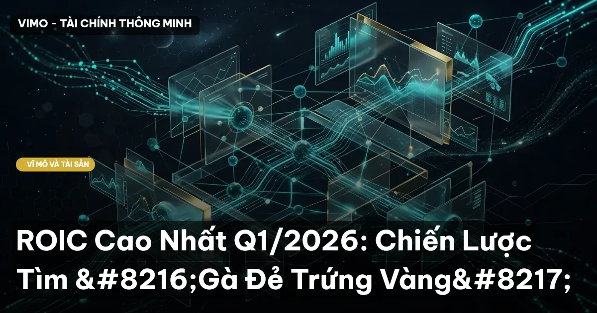 ROIC Cao Nhất Q1/2026: Chiến Lược Tìm 'Gà Đẻ Trứng Vàng'