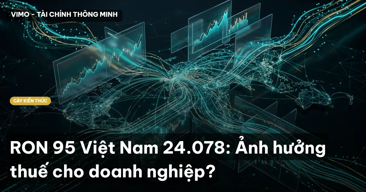 RON 95 Việt Nam 24.078: Ảnh hưởng thuế cho doanh nghiệp?