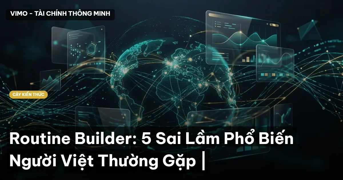 Routine Builder: 5 Sai Lầm Phổ Biến Người Việt Thường Gặp |