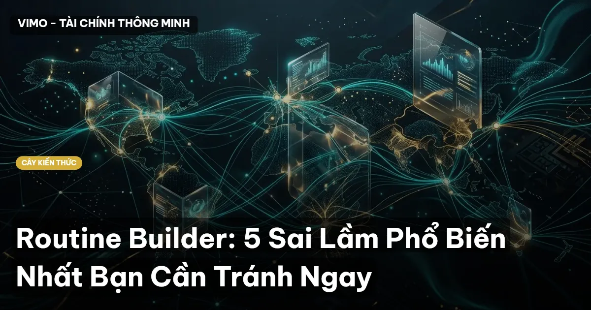 Routine Builder: 5 Sai Lầm Phổ Biến Nhất Bạn Cần Tránh Ngay