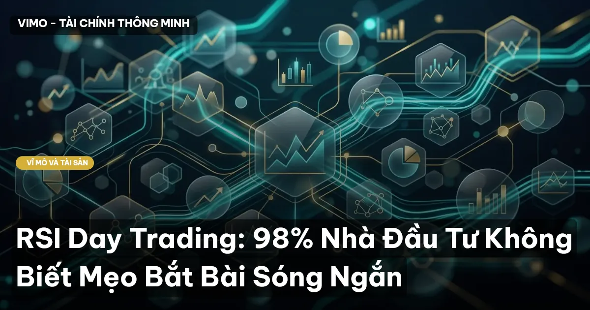 RSI Day Trading: 98% Nhà Đầu Tư Không Biết Mẹo Bắt Bài Sóng Ngắn
