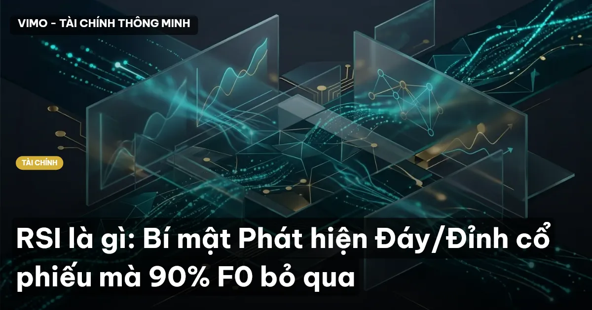 RSI là gì: Bí mật Phát hiện Đáy/Đỉnh cổ phiếu mà 90% F0 bỏ qua
