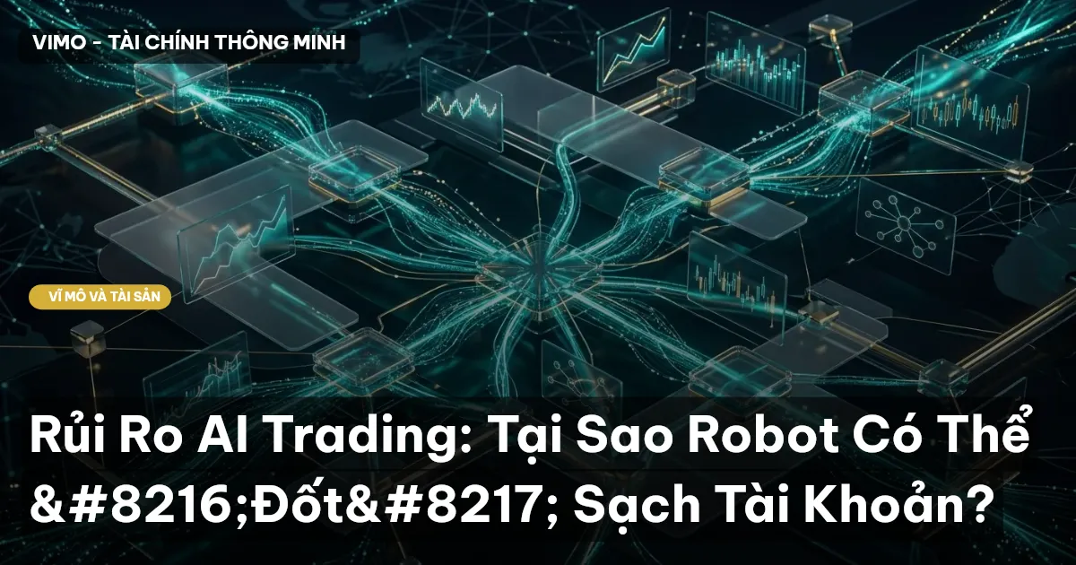 Rủi Ro AI Trading: Tại Sao Robot Có Thể ‘Đốt’ Sạch Tài Khoản?