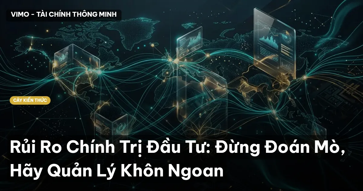 Rủi Ro Chính Trị Đầu Tư: Đừng Đoán Mò, Hãy Quản Lý Khôn Ngoan