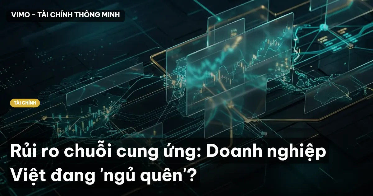 Rủi ro chuỗi cung ứng: Doanh nghiệp Việt đang 'ngủ quên'?