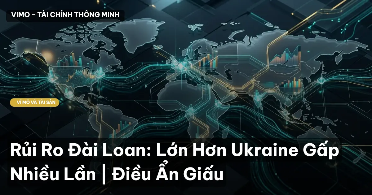 Rủi Ro Đài Loan: Lớn Hơn Ukraine Gấp Nhiều Lần | Điều Ẩn Giấu