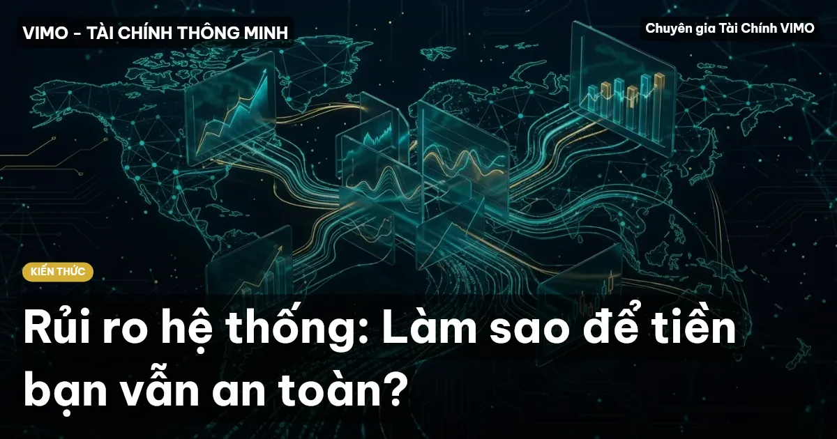 Rủi ro hệ thống: Làm sao để tiền bạn vẫn an toàn?