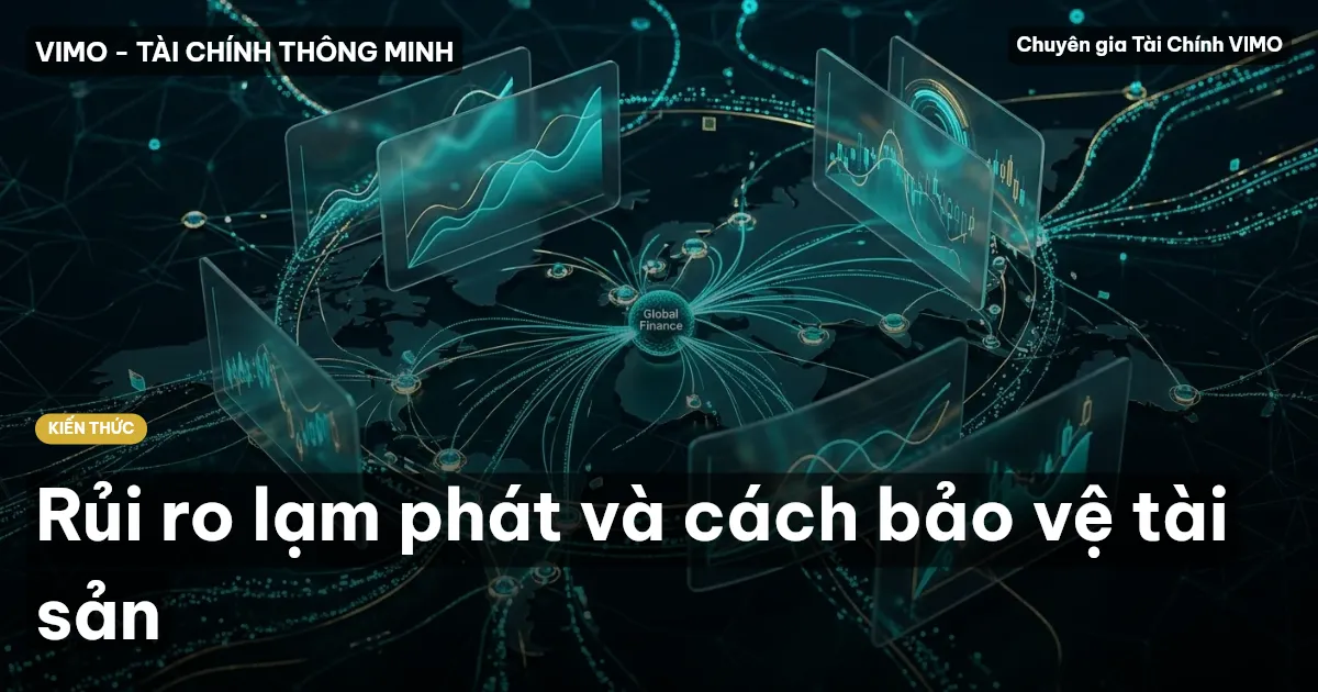 Rủi ro lạm phát và cách bảo vệ tài sản