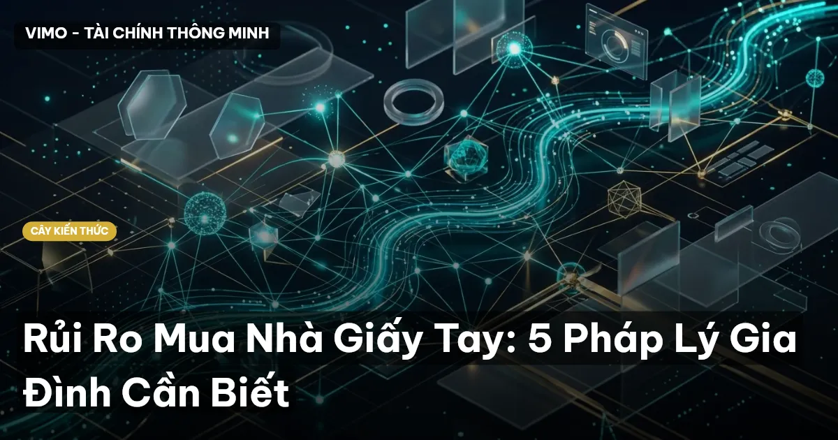 Rủi Ro Mua Nhà Giấy Tay: 5 Pháp Lý Gia Đình Cần Biết