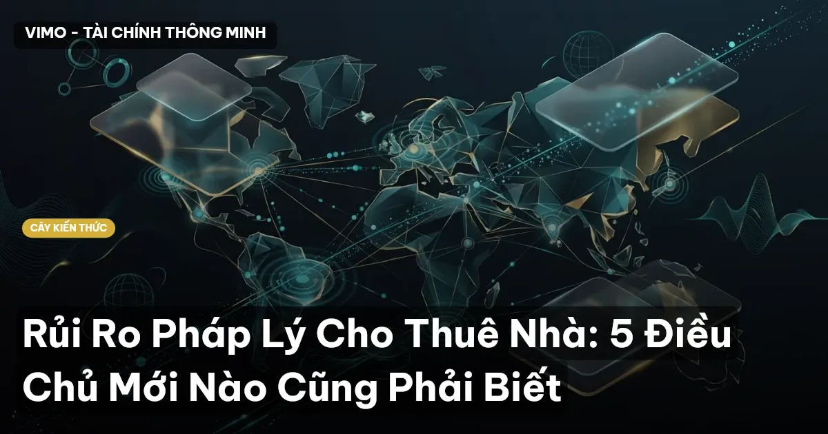 Rủi Ro Pháp Lý Cho Thuê Nhà: 5 Điều Chủ Mới Nào Cũng Phải Biết
